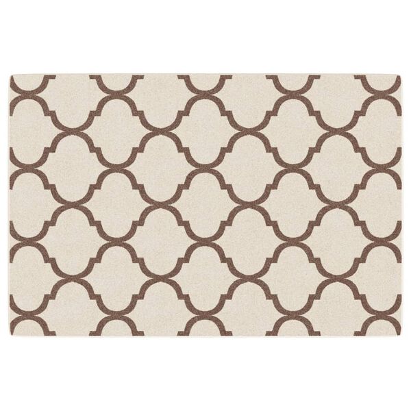 vidaXL Tapis int&eacute;rieur ext&eacute;rieur &agrave; poils courts 120x180cm antid&eacute;rapant