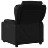vidaXL Fauteuil inclinable &eacute;lectrique Noir Similicuir