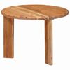 vidaXL Tables gigognes 2 pcs Marron Bois d'Acacia Massif