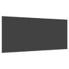 vidaXL Auvent R&eacute;tractable Ray&eacute; Anthracite 300 x 200 cm tissu