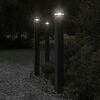 vidaXL Lampadaire d'ext&eacute;rieur noir 110 cm aluminium