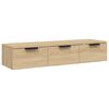 vidaXL Armoire murale Ch&ecirc;ne sonoma 102x30x20 cm Bois d'ing&eacute;nierie
