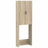 vidaXL Armoire de toilette HOORN Ch&ecirc;ne Sonoma 66 x 25,5 x 190 cm