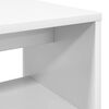 vidaXL Meuble TV Blanc 100 x 30 x 40 cm Bois d'ing&eacute;nierie