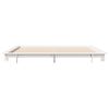 vidaXL Cadre de lit sans matelas blanc 180x200 cm bois massif de pin