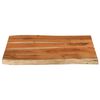 vidaXL Dessus de table 90x60x2,5 cm rectangulaire bois massif d'acacia