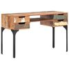 vidaXL Bureau 118x48x75 cm Bois de récupération massif