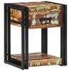 vidaXL Cabinet de chevet avec tiroir Multicolore 40 x 35 x 50 cm