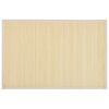 vidaXL 6 Napperons en bambou 30 x 45 cm Nature