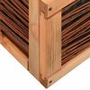 vidaXL Serre 120x80x45 cm Bois de pin massif et saule