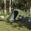 vidaXL Tente de camping tunnel 2 personnes vert olive imperméable