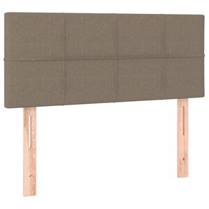 vidaXL T&ecirc;te de lit Taupe 80x5x78/88 cm Tissu