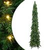 vidaXL Arbre de No&euml;l artificiel pr&eacute;-&eacute;clair&eacute; avec 130 LED 210 cm