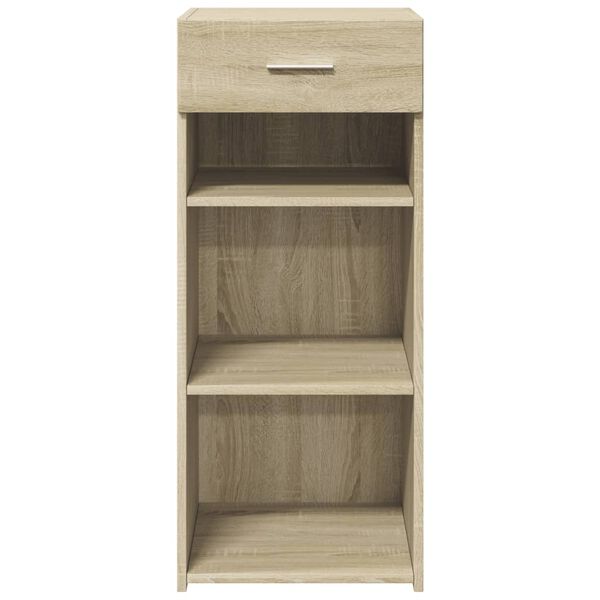 vidaXL Buffet ch&ecirc;ne sonoma 40x42,5x93 cm bois d'ing&eacute;nierie