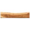 vidaXL &Eacute;tag&egrave;res murales 2 pcs 100x20x3,5 cm bois massif d'acacia