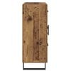 vidaXL Buffet Bois Ancien 69,5 x 34 x 90 cm Bois d'ing&eacute;nierie et fer