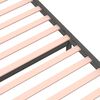 vidaXL Cadre de lit sans matelas gris bois massif 75x190 cm