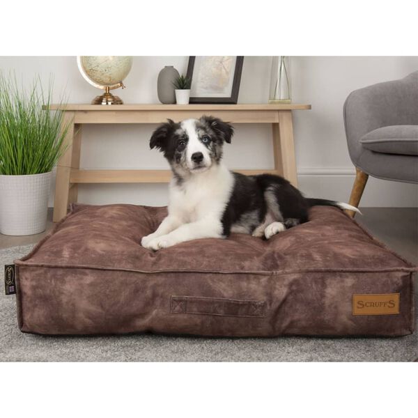 Scruffs & Tramps Matelas pour chien Kensington M 80x60 cm Marron