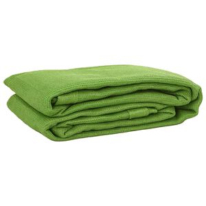 vidaXL Tapis de tente vert clair 200x200 cm PEHD