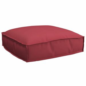 vidaXL Coussin Bordeaux 50 x 50 x 12 cm Tissu Oxford