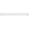 vidaXL Cl&ocirc;ture en treillis m&eacute;tallique anthracite 2x25m acier galvanis&eacute;