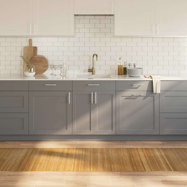 vidaXL Tapis rectangulaire naturel 70x400 cm bambou