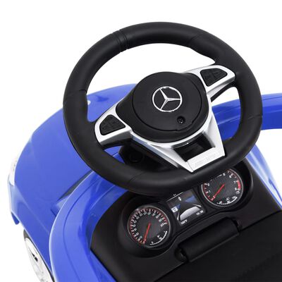 vidaXL Voiture à pousser Mercedes-Benz C63 Bleu