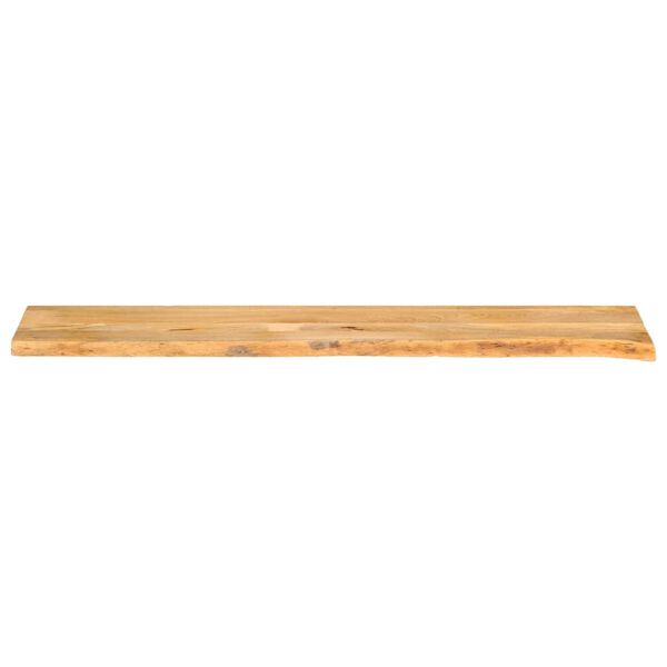 vidaXL Dessus de table &agrave; bord vivant 180x20x2,5cm bois massif manguier