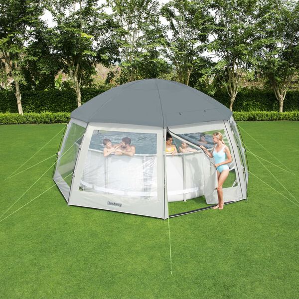 Bestway D&ocirc;me de piscine 600x600x295 cm