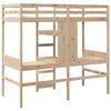 vidaXL Cadre de lit superpos&eacute; sans matelas 75x190cm bois de pin massif