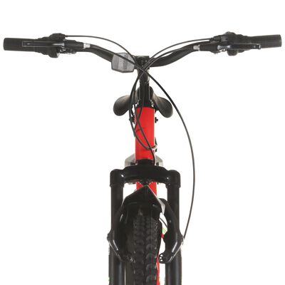vidaXL Vélo de montagne 21 vitesses Roues de 26 pouces 42 cm Rouge