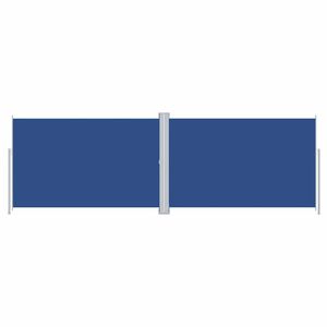 vidaXL Auvent lat&eacute;ral r&eacute;tractable Bleu 220x600 cm