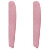 vidaXL Oreille de t&ecirc;te de lit Rose 80 x 23 x 6 cm Velours