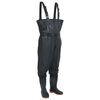 vidaXL Cuissardes avec bottes et ceinture noir taille 40