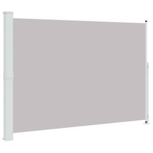 vidaXL Auvent lat&eacute;ral r&eacute;tractable de patio 200x300 cm Gris