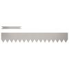 vidaXL Bordure de Pelouse 20 pcs Rouill&eacute; 100 x 0,05 x 15 cm