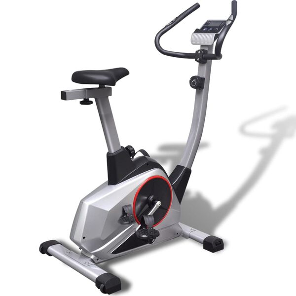 vidaXL V&eacute;lo d'appartement magn&eacute;tique XL Masse en rotation 10 kg Pouls