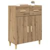 vidaXL Buffet chêne artisanal 34 x 69,5 x 89 cm Bois d'ingénierie