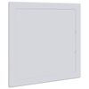 vidaXL Panneaux d'Acc&egrave;s 2 pcs Blanc 15 x 15 cm Plastic ABS
