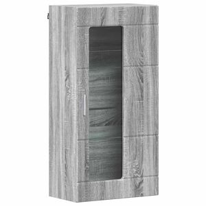 vidaXL Cabinet en Bois Gris Sonoma Bois d'ing&eacute;nierie