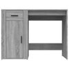 vidaXL Bureau Sonoma gris 100x49x75 cm Bois d'ing&eacute;nierie