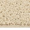 vidaXL Tapis shaggy antidérapant Crème 160x230 cm