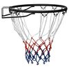vidaXL Cerceau de basket Noir 39 cm Acier