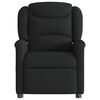 vidaXL Fauteuil de massage inclinable Noir Tissu