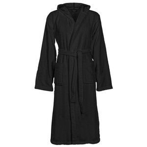 vidaXL Peignoir KINN Noir S Coton