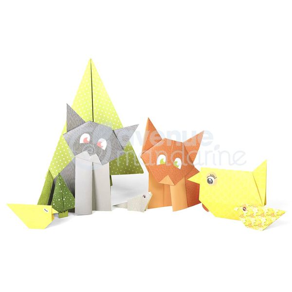 Avenue Mandarine Bo&icirc;te cr&eacute;ative Origami Initiation