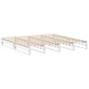 vidaXL Cadre de lit sans matelas blanc 180x200 cm bois massif de pin