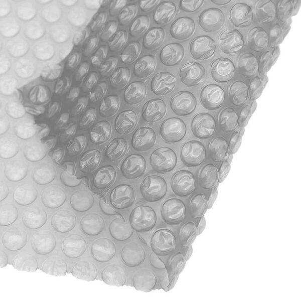 vidaXL Film solaire de piscine flottant PE 455 cm Gris