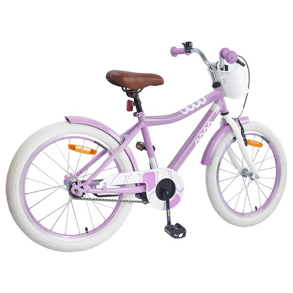 vidaXL V&eacute;lo pour Enfants 18 Pouces pour les 5-7 ans Pourpre