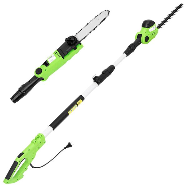 vidaXL Tron&ccedil;onneuse/Taille-haie &agrave; perche t&eacute;lescopique 25/41cm 710/550W